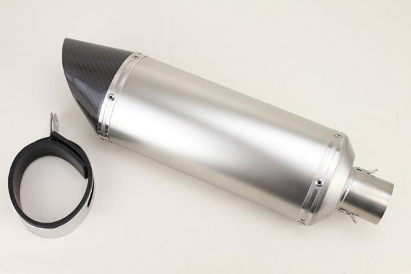 280mmカーボンエンドサイレンサーZRX1100 GPZ900R ZX-9R ZZR1400 ZX-11 ZRX1200 ゼファー1100 ZRX400 ZZR400 GPZ400F ZX-10R ZZR1100 12R拍卖