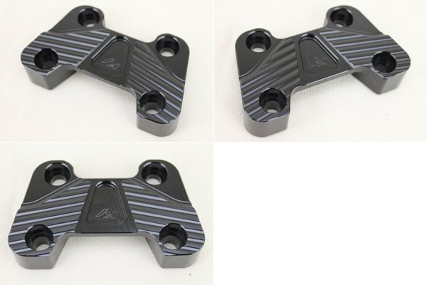 送料格安 ドゥカティ モンスター795 ハンドルクランプ黒 Monster696 ハンドルブラケット ハンドルポストDUCATIドカティ ブラック拍卖