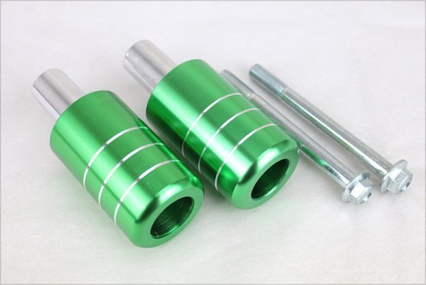 エンジンガード 緑 フレームスライダーGSX1400イナズマ バンディット GSX400Sカタナ GSX400インパルス バンバン レッド拍卖