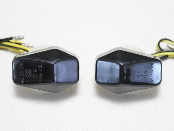 送料無料 埋め込み スモークLEDクリアウインカー GSX1400 GSX-R1000 GSX-R1100 GSX-R600 GSX400インパルス GS1200SS TL1000S SV650拍卖