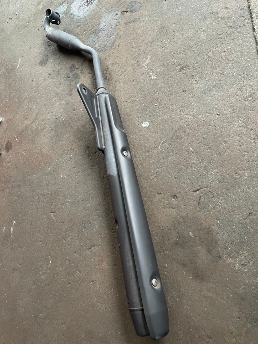 スーパーカブ110プロ ja61 純正マフラー 低走行 穴あけカスタム済拍卖