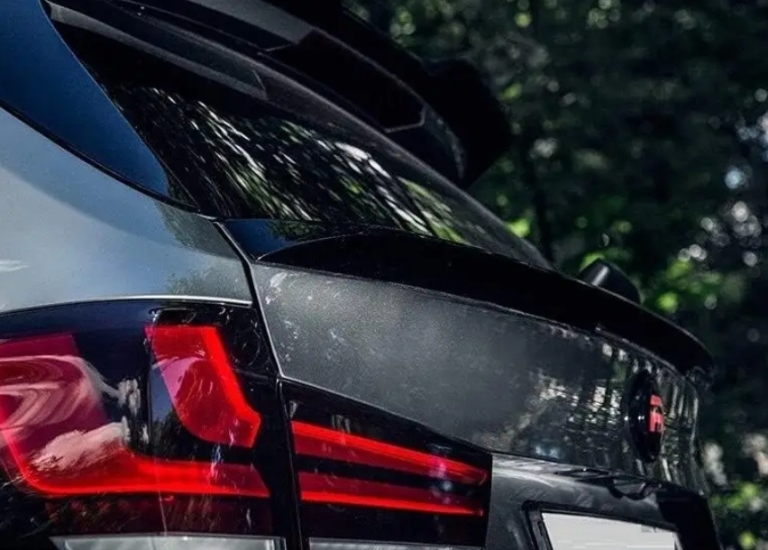 *在庫有即発送* 2014-2018 BMW F15 SUV X5 エアロ 未塗装の素地 リアスポイラー テールゲート トランクスポイラー V TYPE ABSの材質拍卖