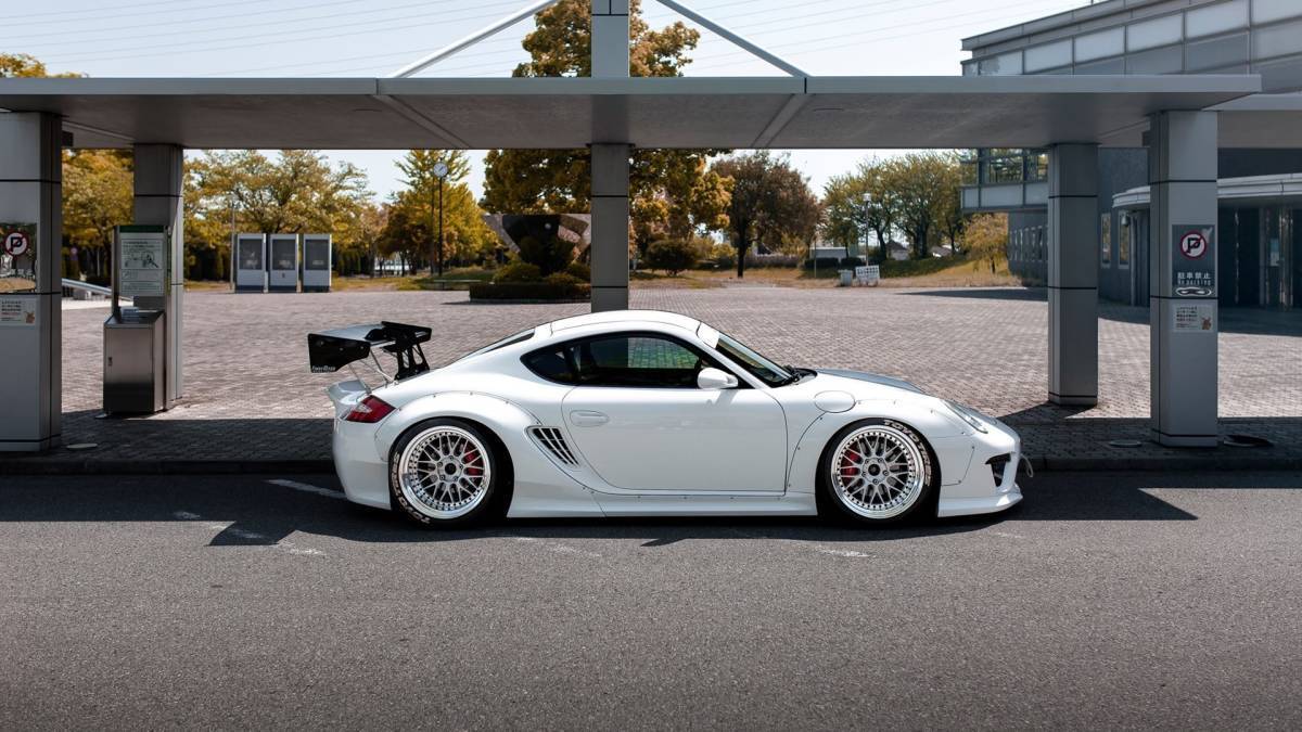 06~08年式 CAYMAN 987.1 RB-STYLE ワイドエアロスタイルキット FRP拍卖