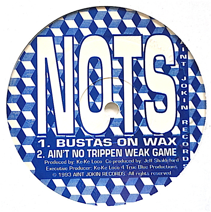 珍★ レア G-RAP・NOTS / TRUE BLUE - METRO・N.O.T.S.・クリップス系・カリフォルニア・オリジナル盤・1993・G-Funk・Gangsta Rap・即決!拍卖