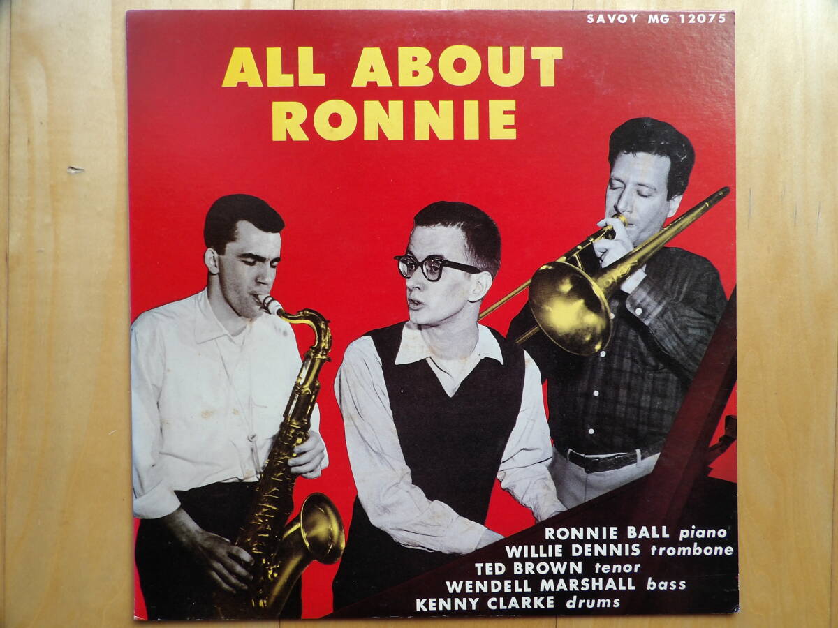 ★★Ronnie Ball(p)/オール・アバウト・ロニー★国内盤★拍卖