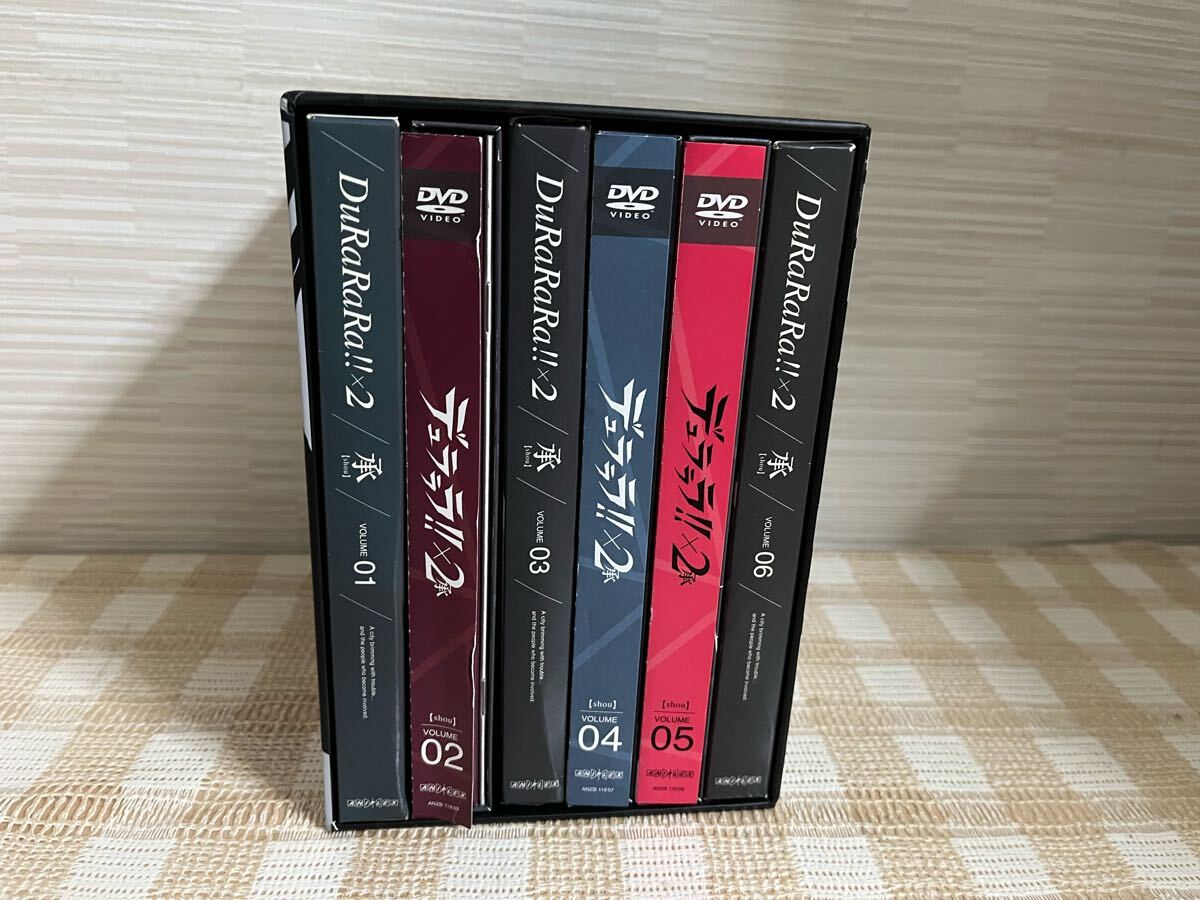 デュラララ!!×2承 初回全6巻セット DVD 即決 送料無料拍卖