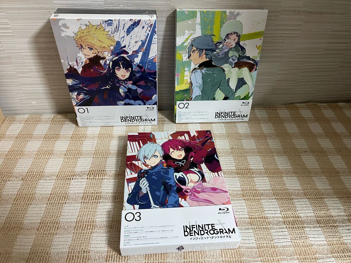 インフィニット・デンドログラム 全3巻セットBlu-ray 即決 送料無料拍卖