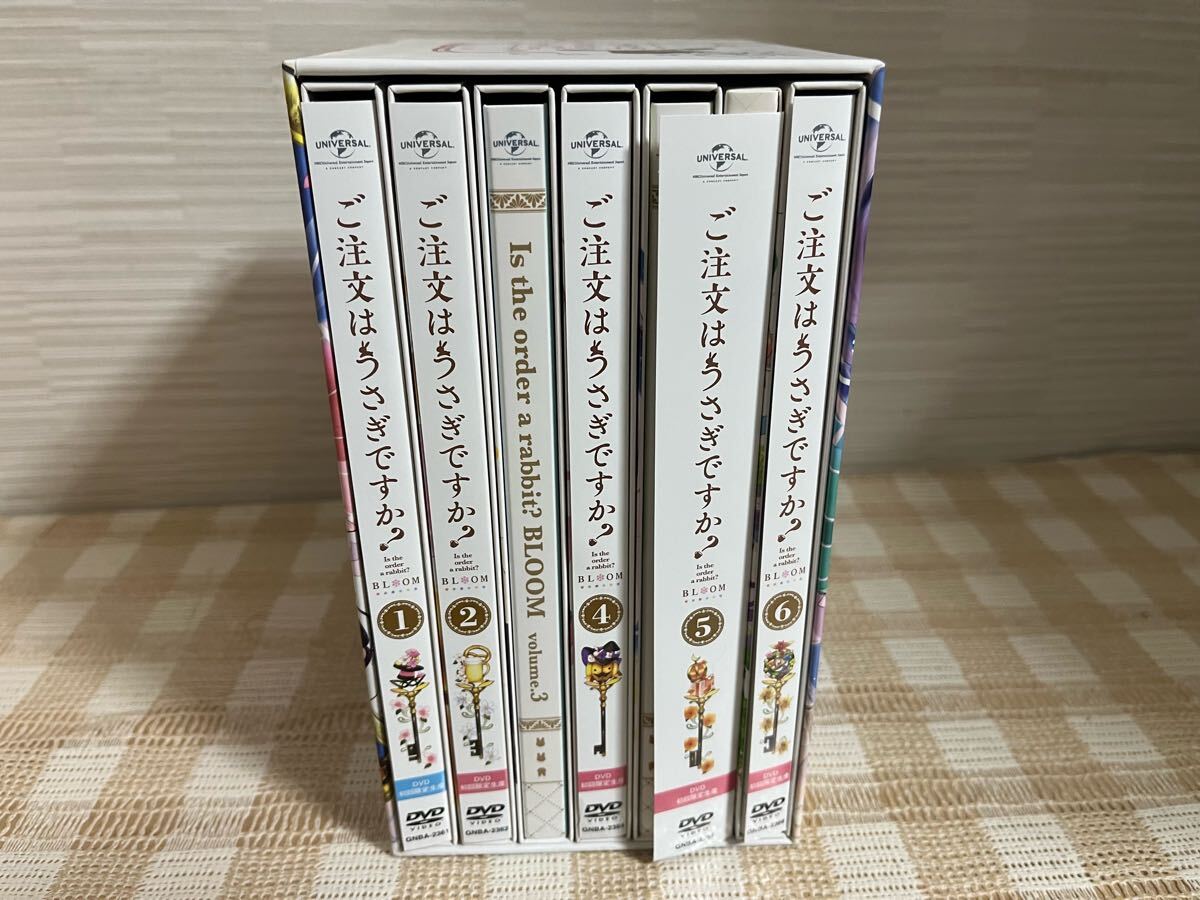 ご注文はうさぎですか? BLOOM 初回全6巻セット DVD 即決 送料無料拍卖