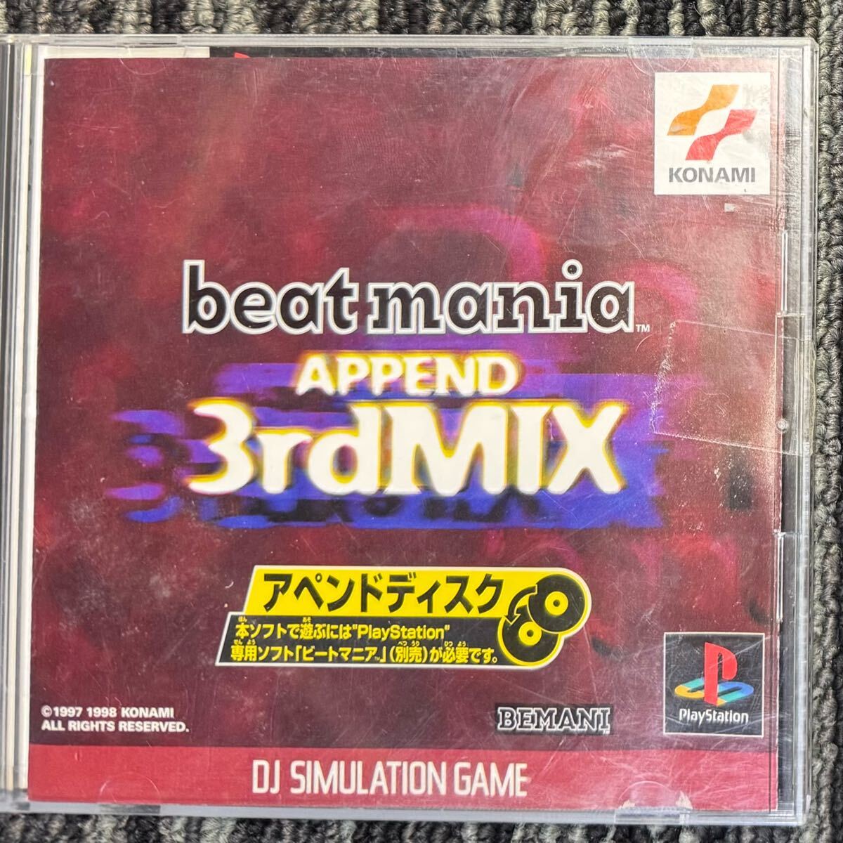 ケース説明書付初期動作確認済 beat mania APPEND 3rdMIX拍卖