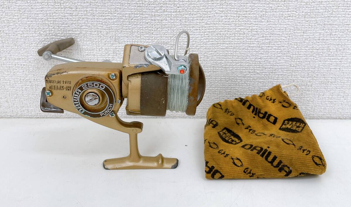 【DAIWA ダイワ パンチ 2500 オールドスピニングリール釣り/フィッシング/現状品/趣味/A73-020拍卖