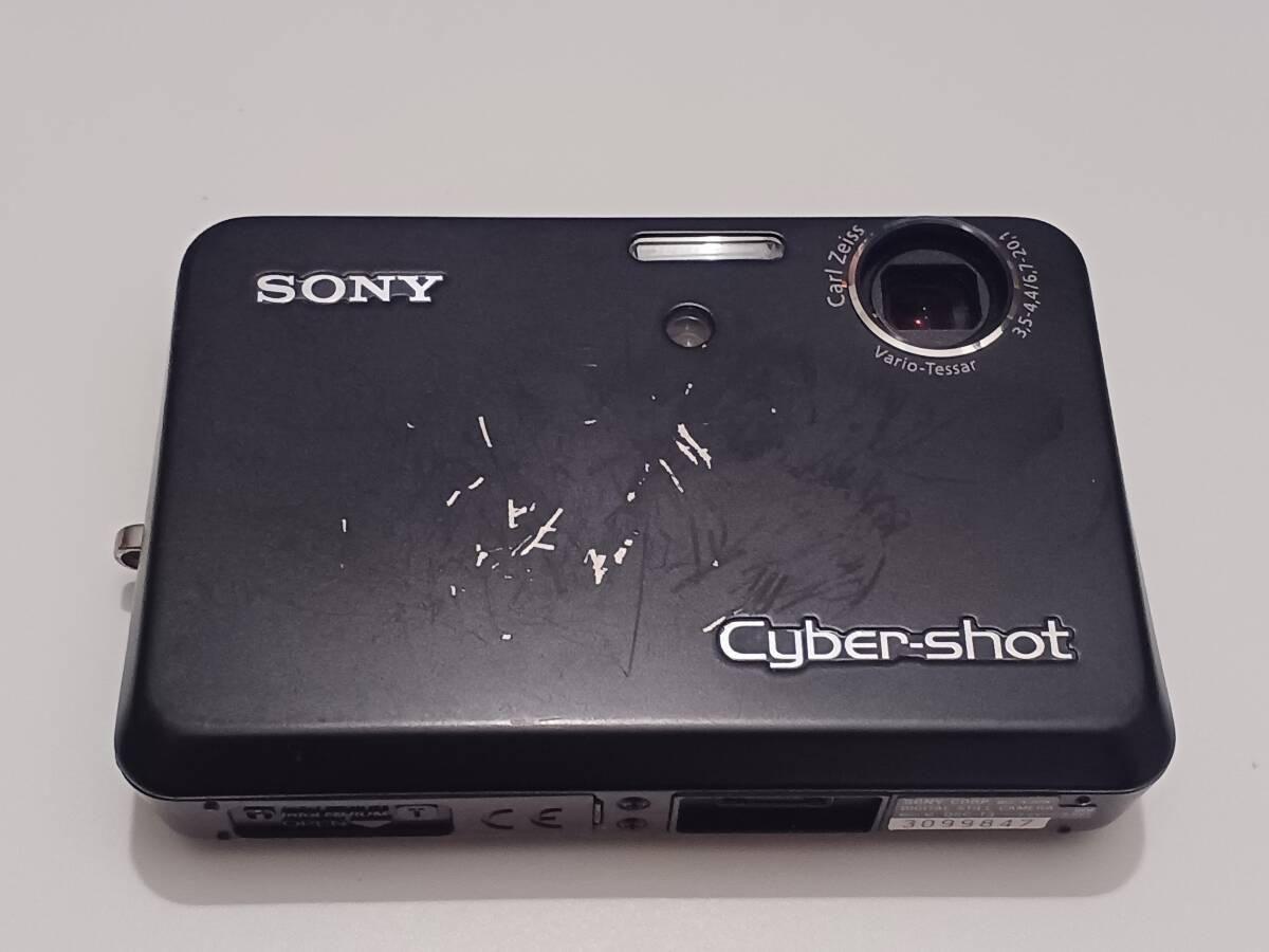 SONY Cyber-shot DSC-T3 コンパクト デジタルカメラ ソニー サイバーショット 動作未確認品 ブラック拍卖