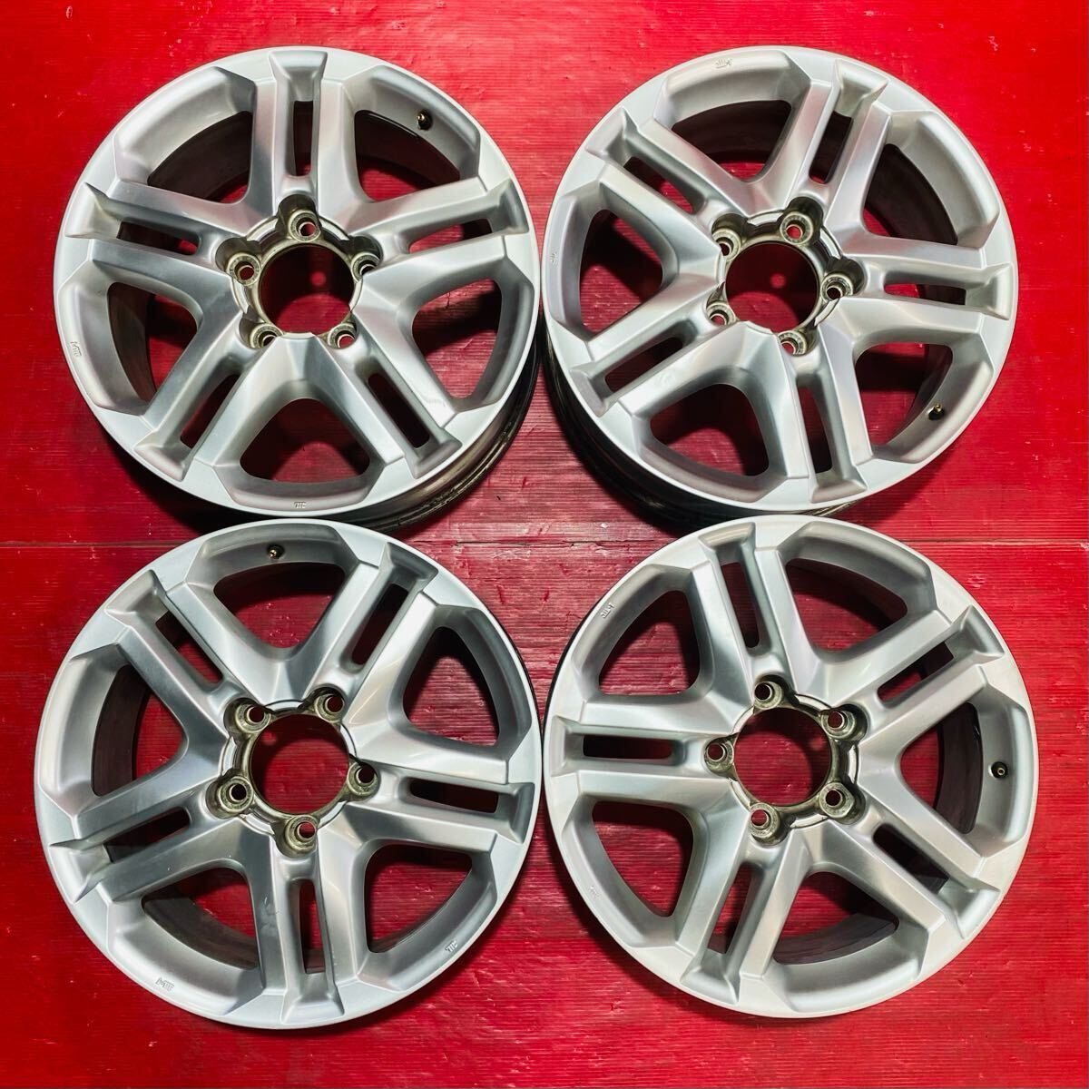 TOYOTA 純正 トヨタ ランクル 200系 サイズ 20×8.5J PCD150 H5 OFF +60 ハブ径約110mm 傷汚れあり 4本セット拍卖