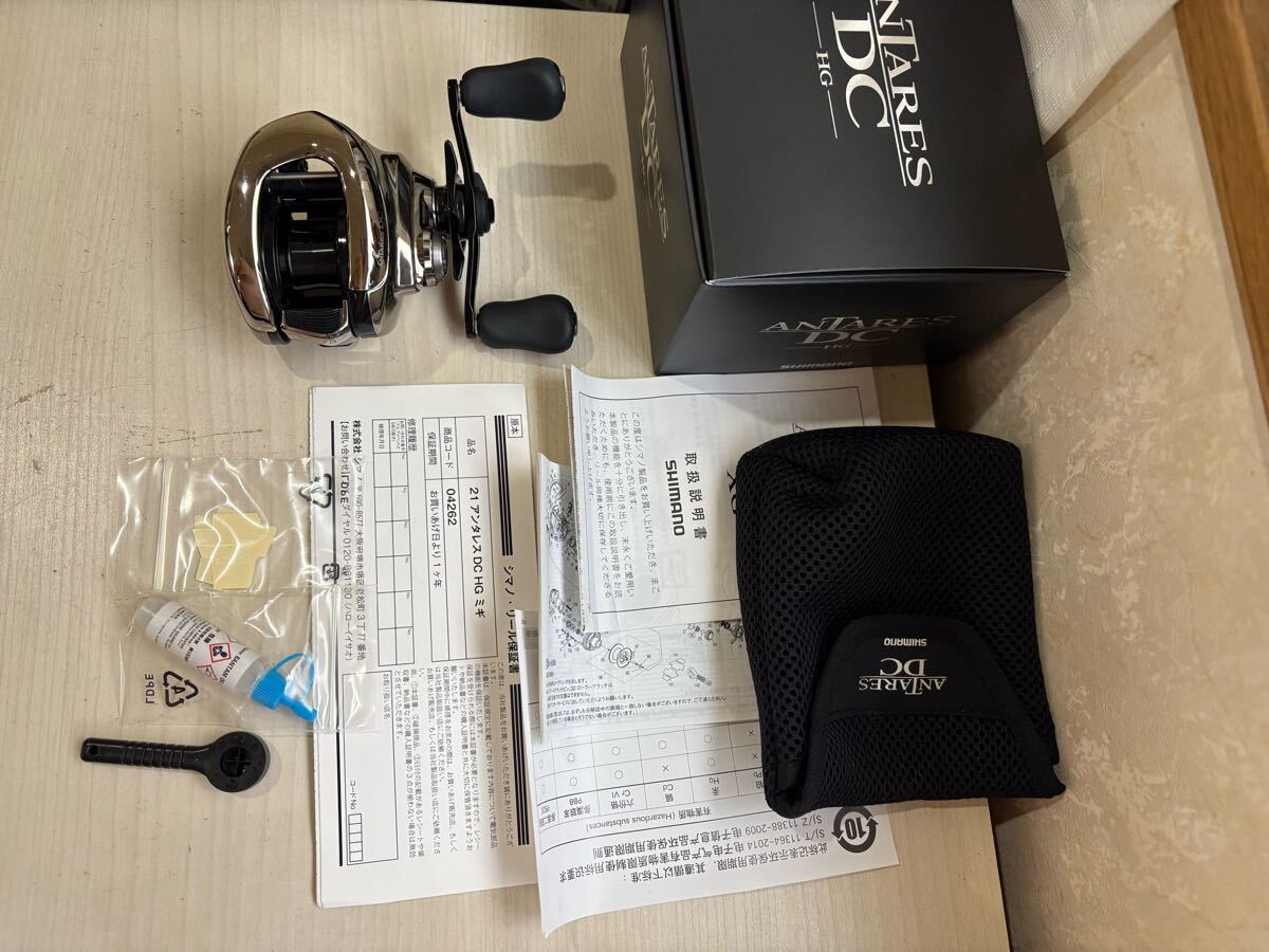 ★☆シマノ 21アンタレス DC HG 未記入保証書 新品同様拍卖