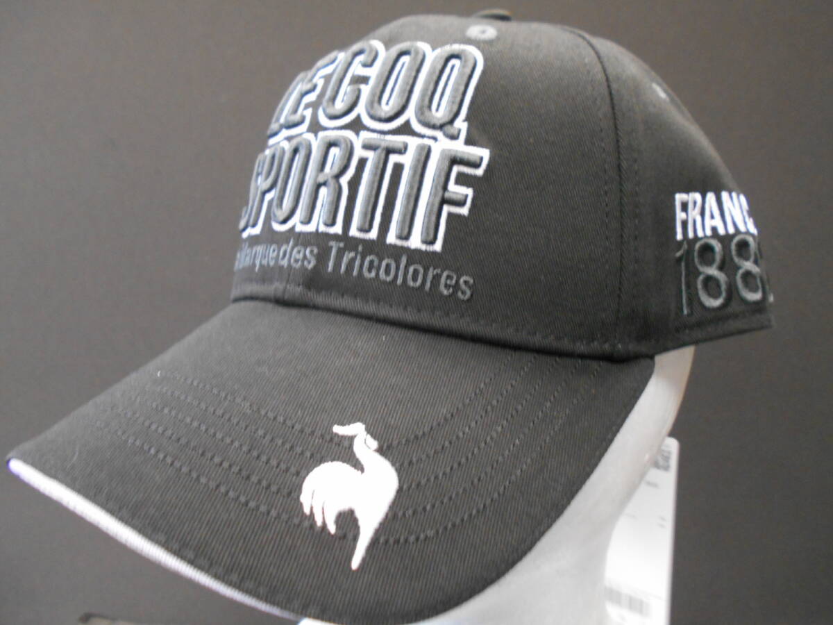 2025年NEW★ルコック日本★定番ロゴキャップ【ブラック】拍卖