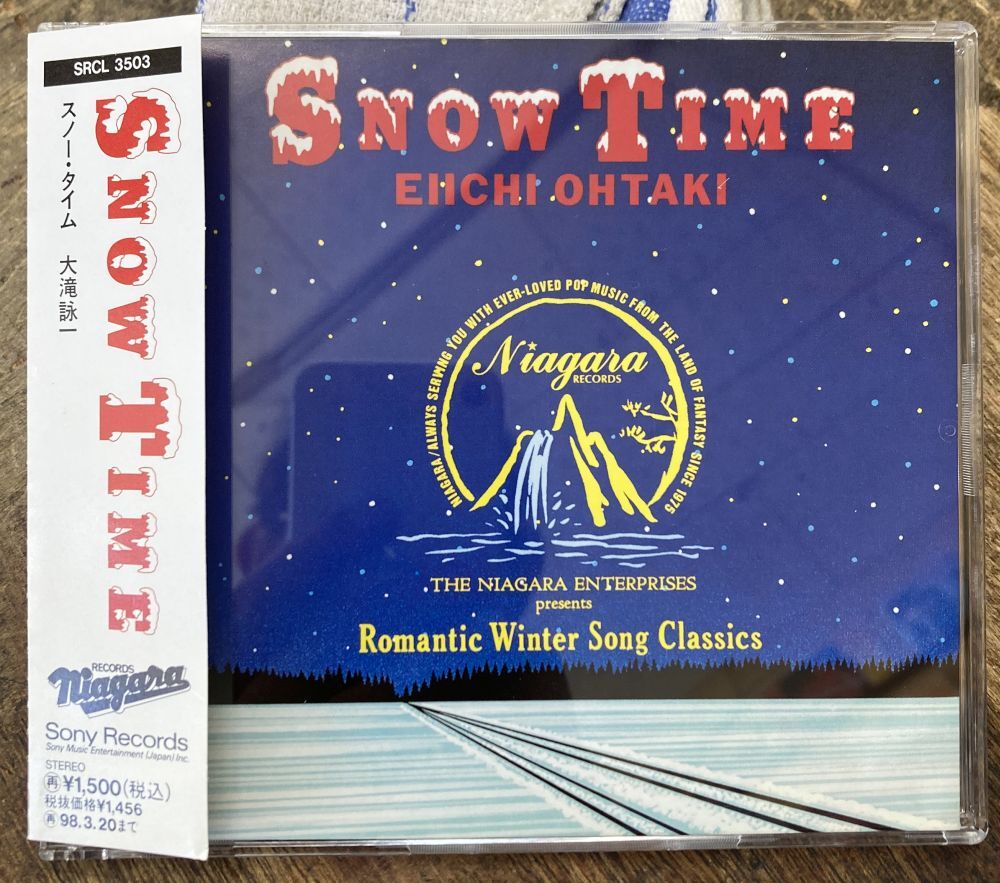 大滝詠一/SNOW TIME 【中古CD】 初回ピンク・レーベル スノー・タイム NIAGARA SRCL 3503拍卖