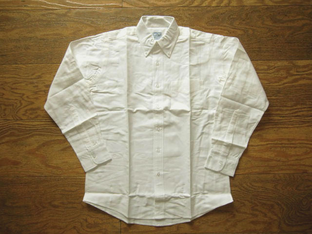 新品TheBaggyバギー ヘビーオックスフォードBDシャツ ホワイト(XS)拍卖