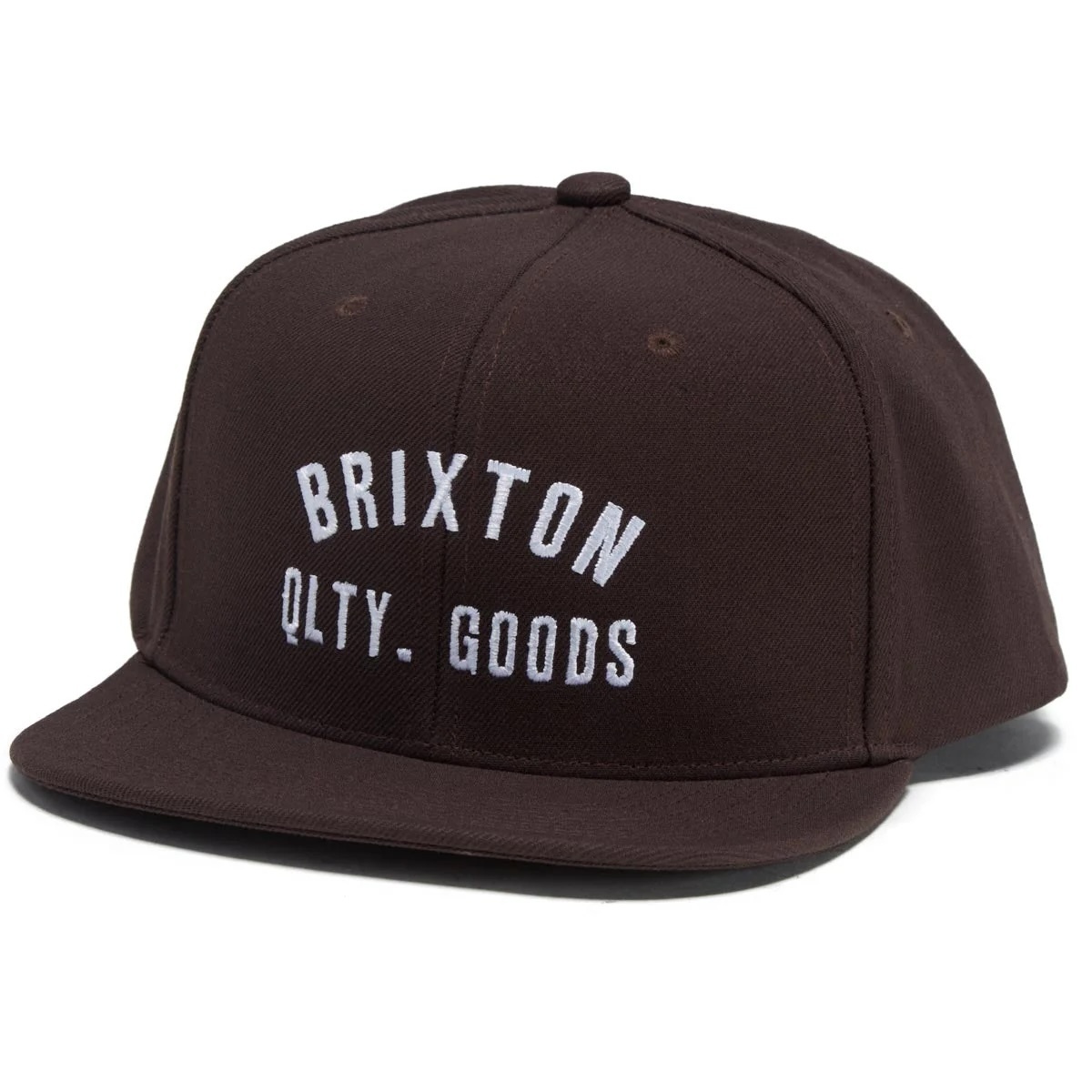 Brixton Woodburn MP Snapback Hat Cap Brown キャップ拍卖