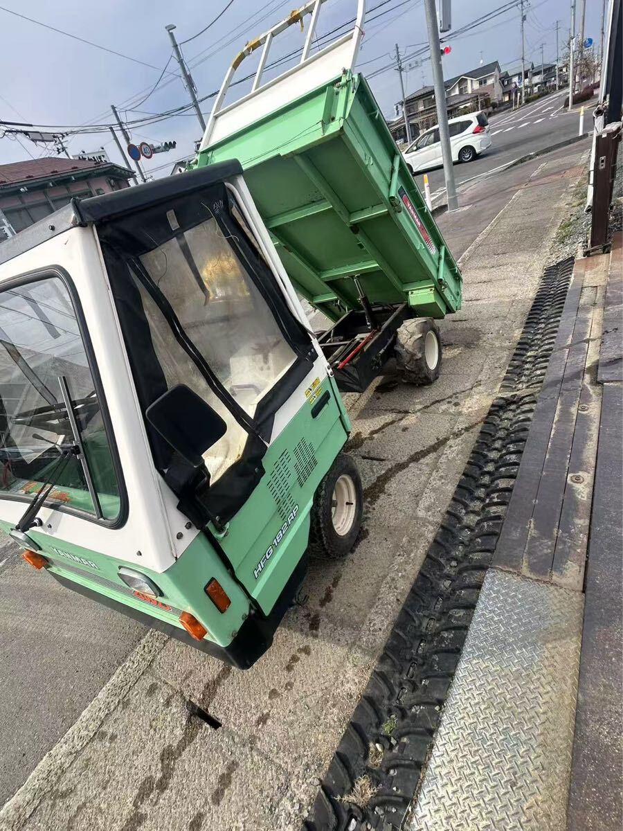 ヤンマー 乗用 運搬車 HFG182RP 乗用 4WDー 積載 ダンプ式 1人乗り 積載量 500Kg パッカード発 宮城県角田市発拍卖