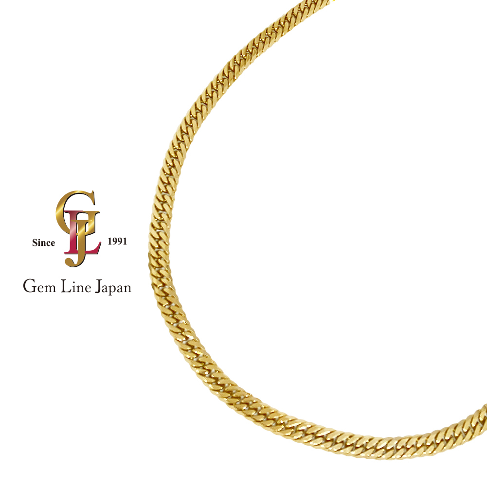 K18 6面ダブル 喜平 ネックレス 50.95g 50cm拍卖