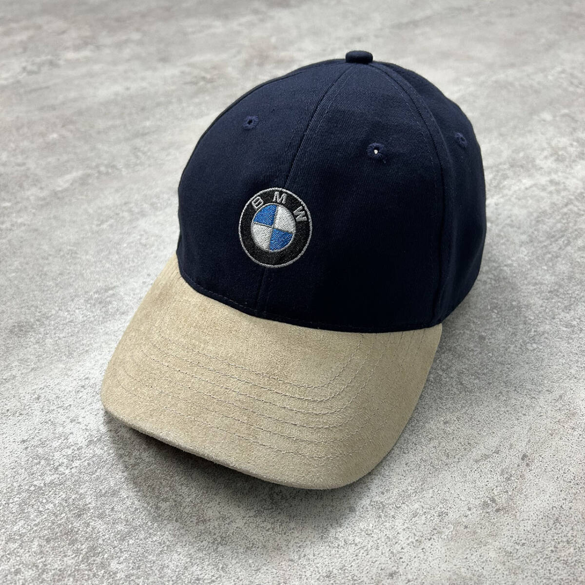 US BMW ビーエムダブリュー オフィシャル 6パネル キャップ サイズ フリー レザー ストラップ拍卖