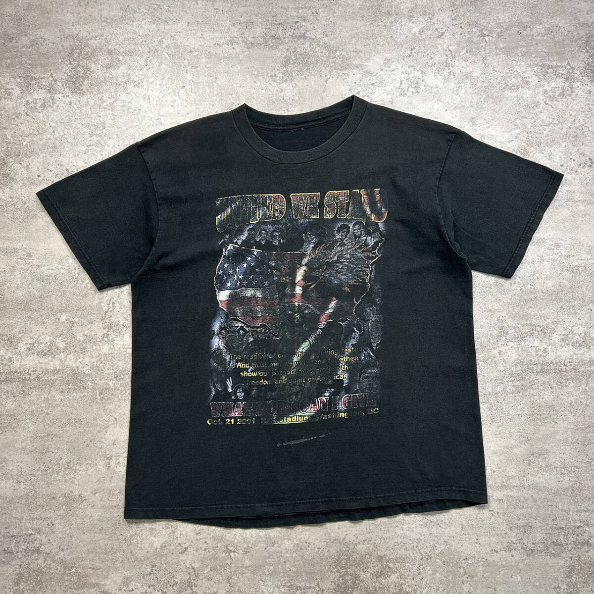 00s ホワット・モア・キャン・アイ・ギヴ マイケル・ジャクソン チャリティソング Tシャツ サイズ XL拍卖