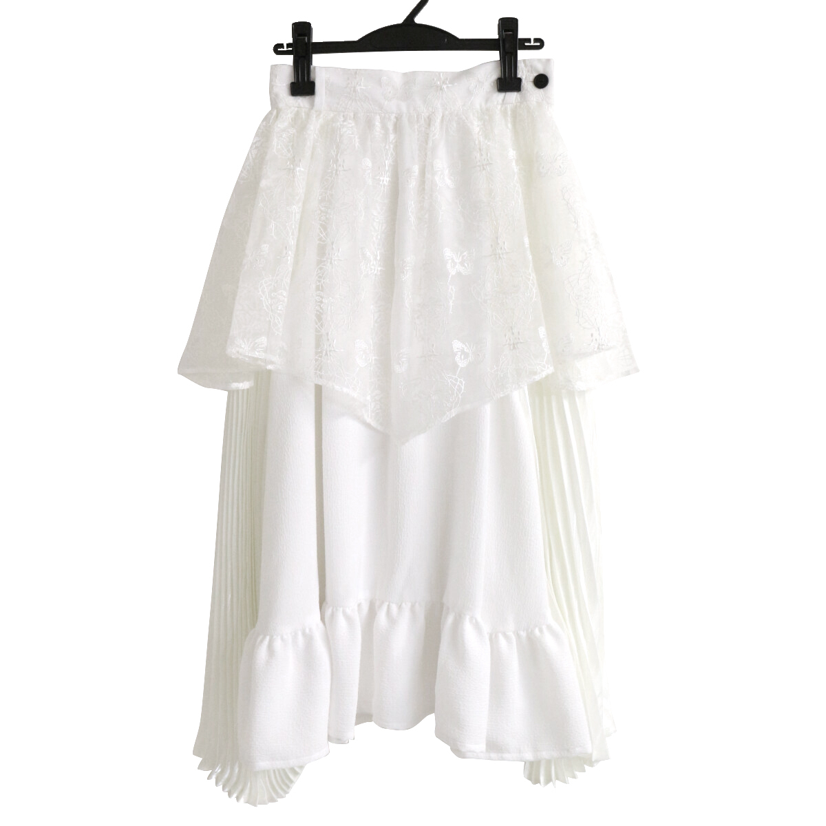 ha | za | ma 定価50,600円 2020-21AW 特殊実験Pのスカート S ハザマ hazama拍卖