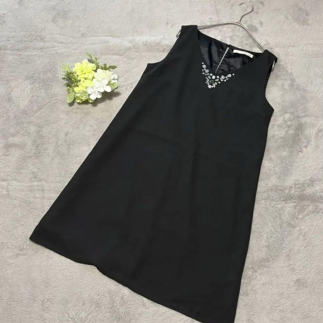 ロイヤルパーティ ノースリーブワンピース F ビジュー キャバ嬢 ナイトドレス拍卖