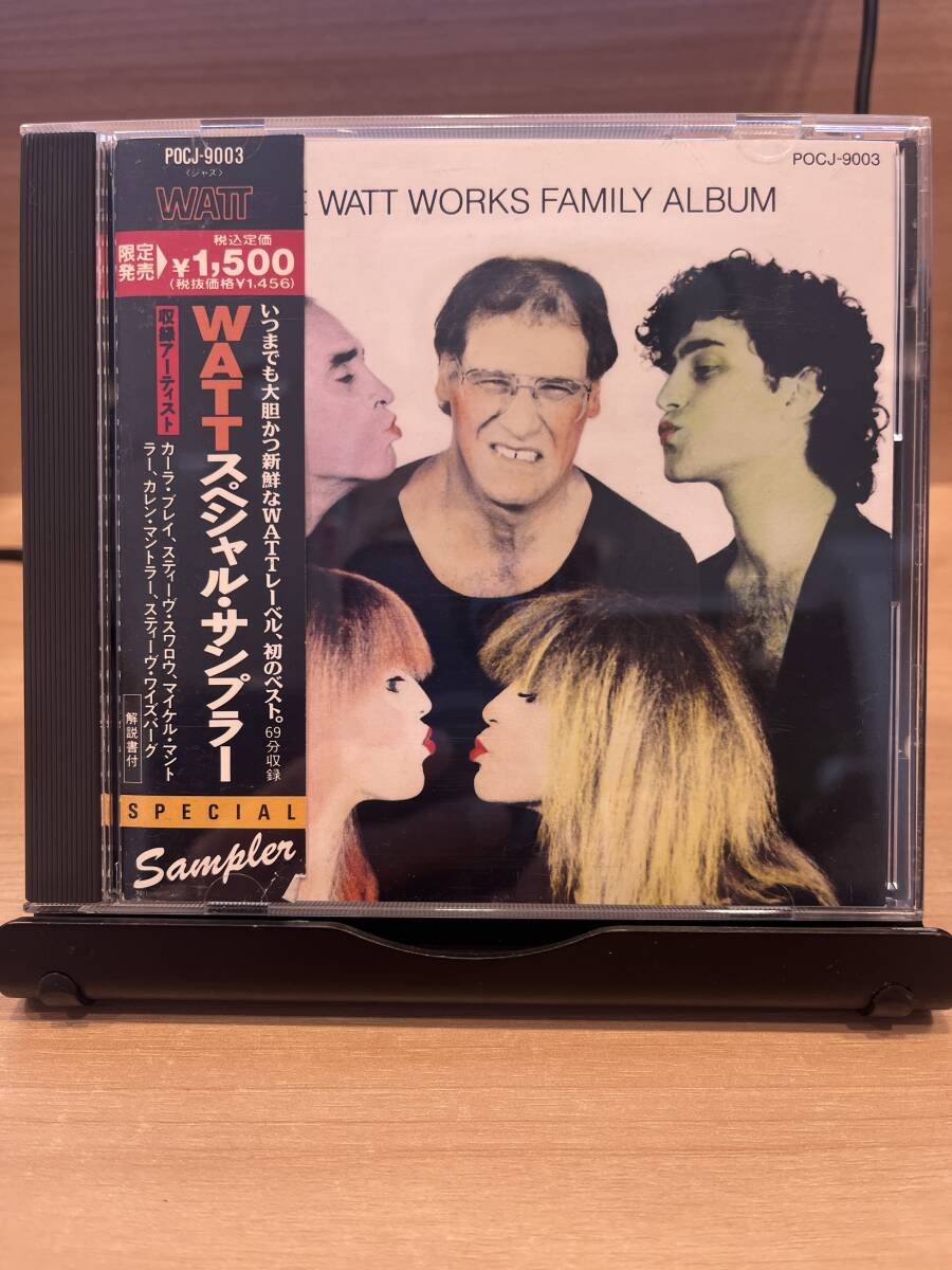 WATTスペシャル・サンプラー(WATT WORKS FAMILY ALBUM)/マイク・マントラー、カーラ・ブレイ、ステーヴ・スワロー他 国内盤帯付CD 拍卖