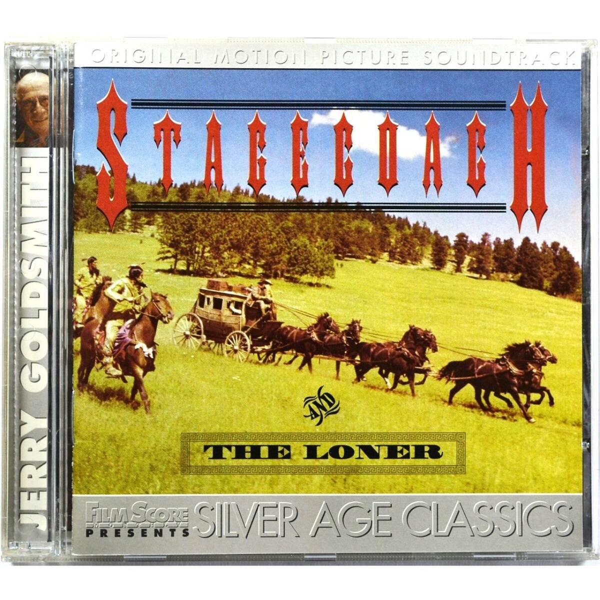 【世界3000枚限定盤】駅馬車 / THE LONER オリジナル・サウンドトラック ◇ ジェリー・ゴールドスミス ◇拍卖