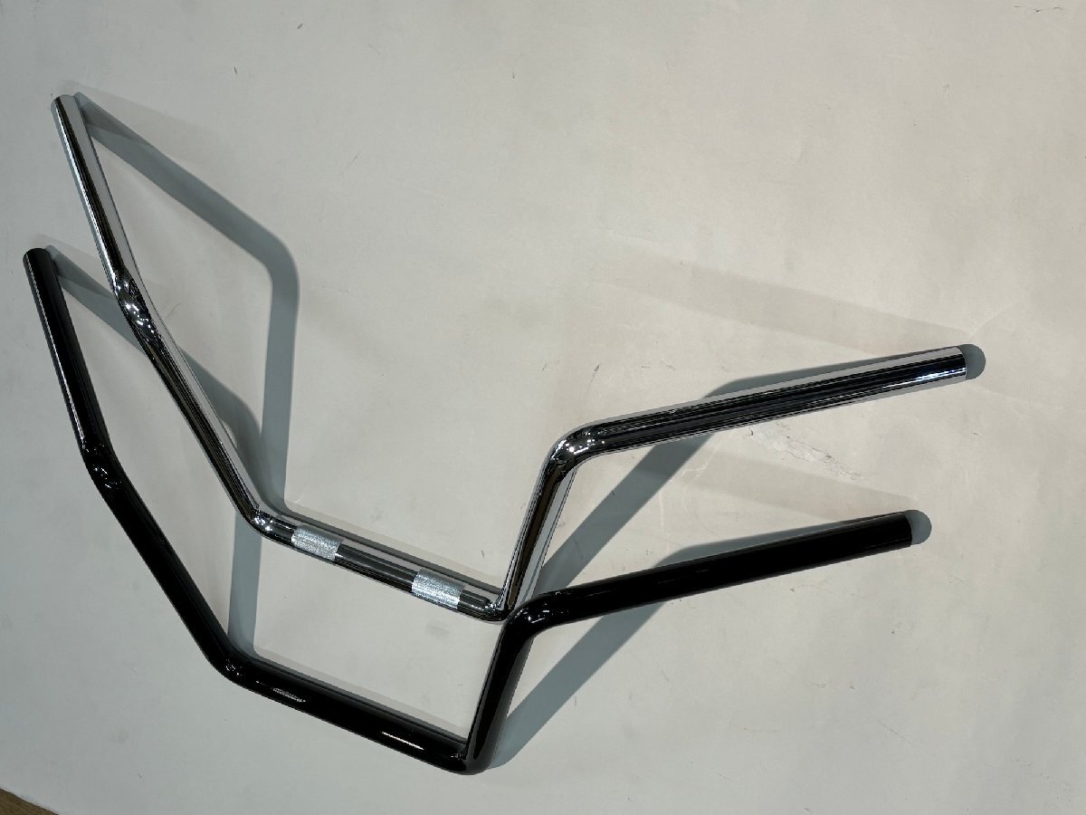 最後の1本!特注品!ハーレー FLSTS/FXSTS/FLSTSB スプリンガー モデル専用ハンドル COOLスタイルバータイプS 2023岩城バー メッキB拍卖