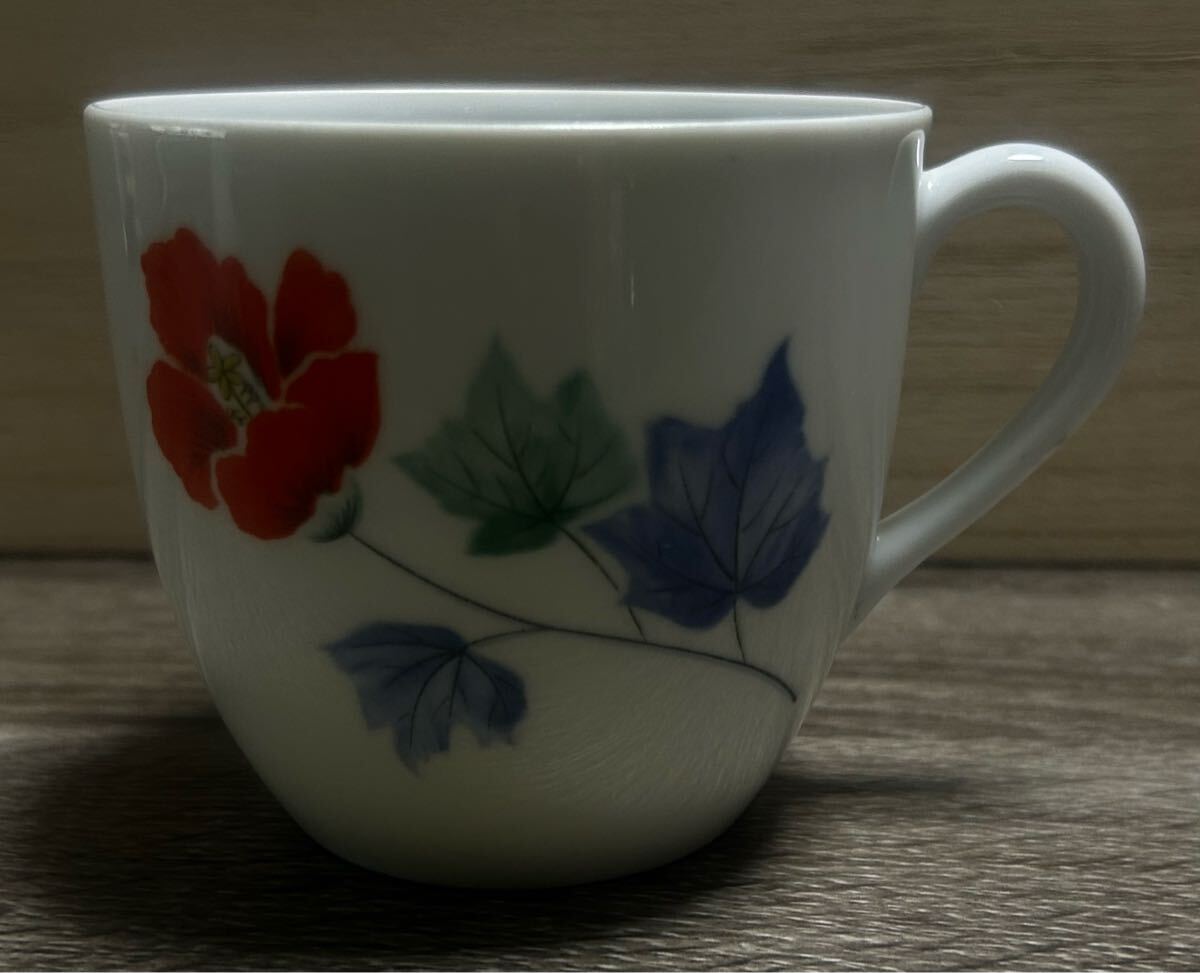 希少 Noritake 月桂樹 N印 1955年頃 花柄マグカップ拍卖