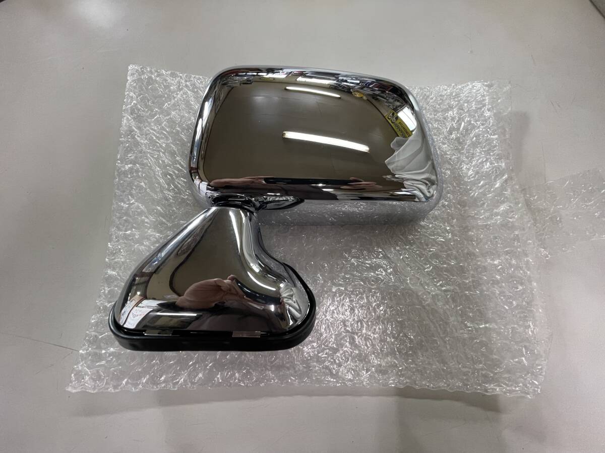 奇跡の新品 激レア U.Sトヨタ純正部品★U.S HILUX US PICK ハイラックス ドアマウント クロームドアミラー左のみ★アメリカトヨタ拍卖