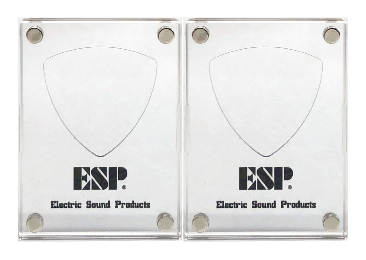 即決◆新品◆送料無料ESP PM-SD-E/2個セット トライアングル型用ピックモノリスピックディスプレイピックケースピックスタンド/メール便拍卖
