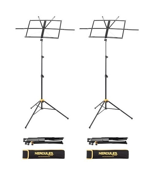 即決◆新品◆送料無料HERCULES BS050B×2本(専用ケース付譜面台拍卖