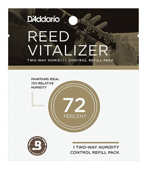 即決◆新品◆送料無料D’Addario Woodwinds RV0173 リード・ヴァイタライザー 湿度コントロールパック 72%/メール便拍卖