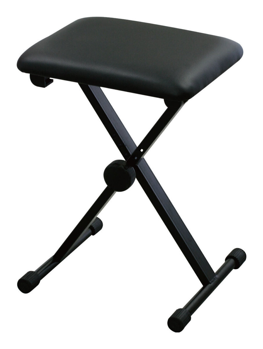 即決◆新品◆送料無料KIKUTANI KB-60 BLK(ブラック) 4段階高さ調整 折り畳みイス キーボードベンチ ピアノ椅子拍卖