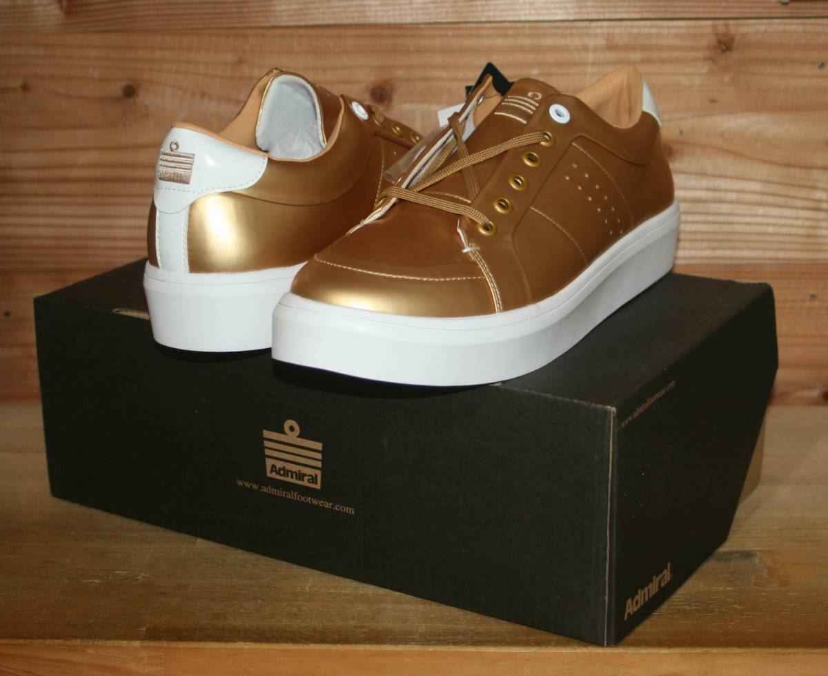 送料無料/新品☆ 流行のメタリック色!ユニセックス おすすめ Admiral INOMER SHINE (アドミラル) UK8拍卖