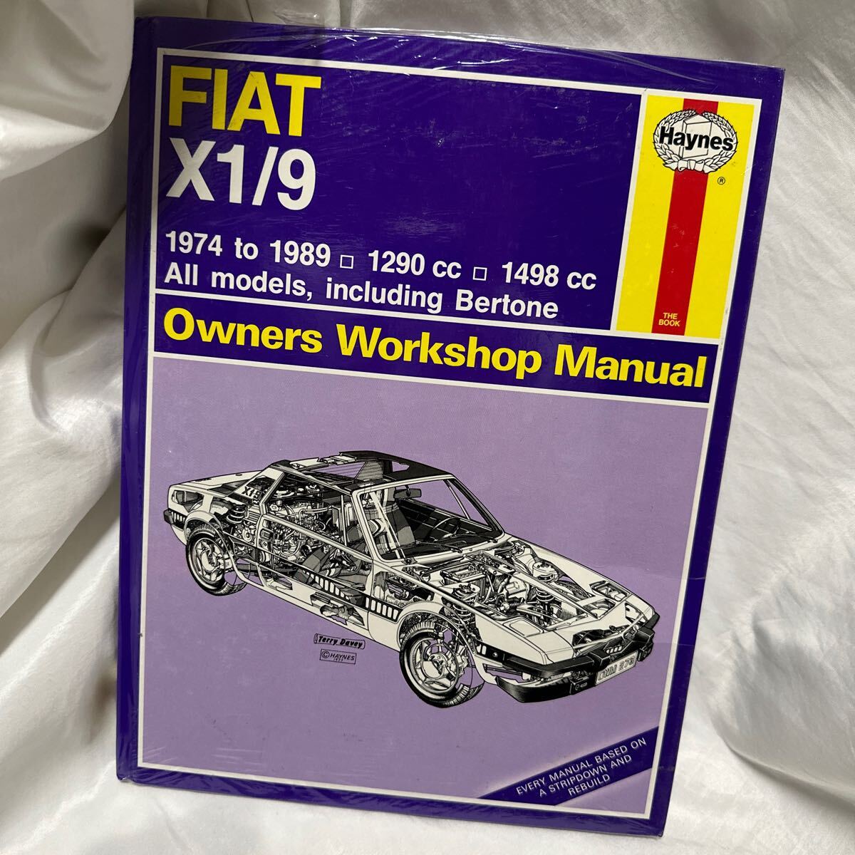 ヘインズ フィアット X1/9 オーナーズ ワークショップ マニュアル HAYNES FIAT 1974 1989 1290ccサービスマニュアル 整備書修理書拍卖