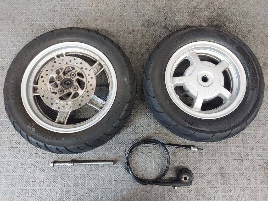スズキ アドレス125 DT11A-106~ 前後ホイールセット フロントホイール リアホイール メーターギア 純正 部品 パーツ拍卖