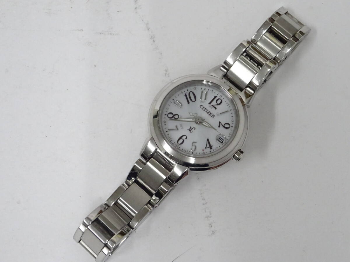 (つ-U-8081)CITIZEN シチズン XC クロスシー 腕時計 H060-T025048 アナログ ソーラー エコドライブ 動作品 中古拍卖