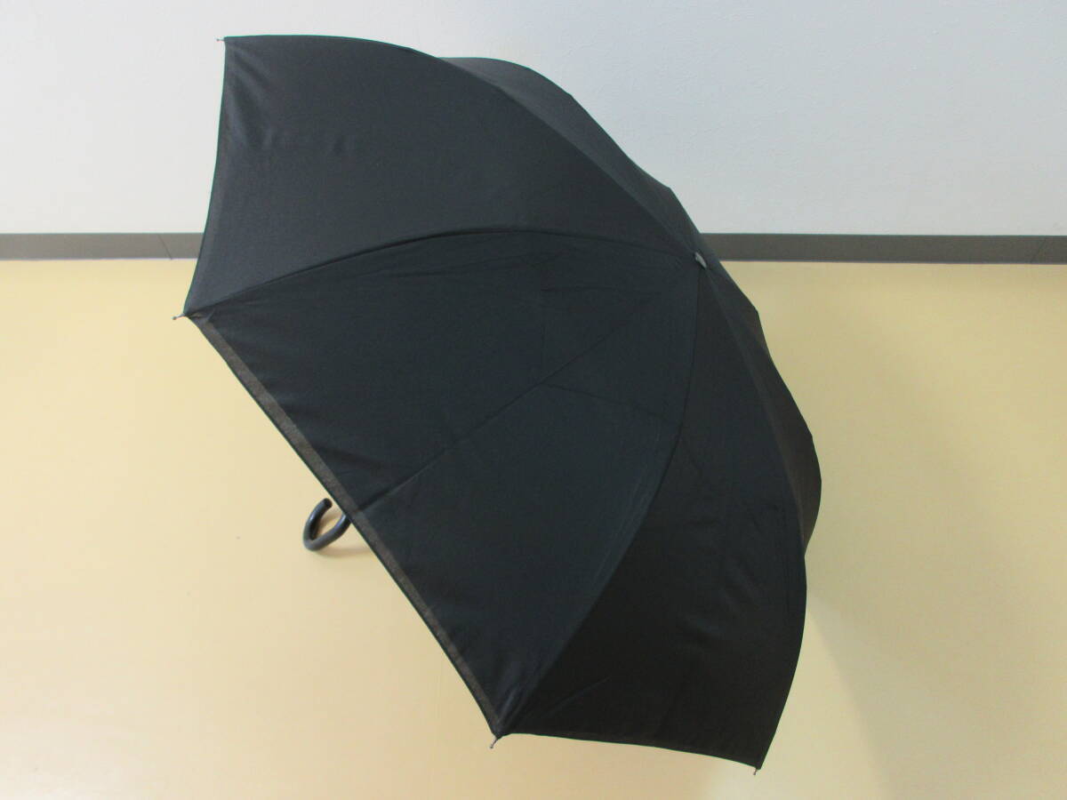 (せ-A1-1176)逆さ傘 長傘 ジャンプ式 逆さ傘 夜空 星空 キラキラ ブラック 黒 かわいい おしゃれ 全長約80cm 半径約55cm 中古拍卖