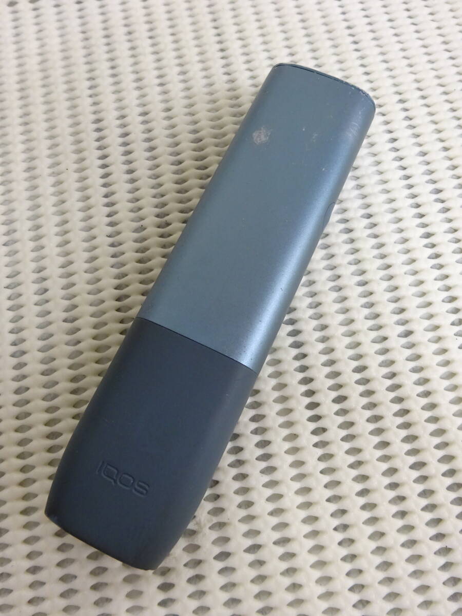 (く-L-8185)アイコス イルマ ワン IQOS ILUMA M0004 アズールブルー 本体のみ 加熱式 電子たばこ 通電確認済み 中古拍卖
