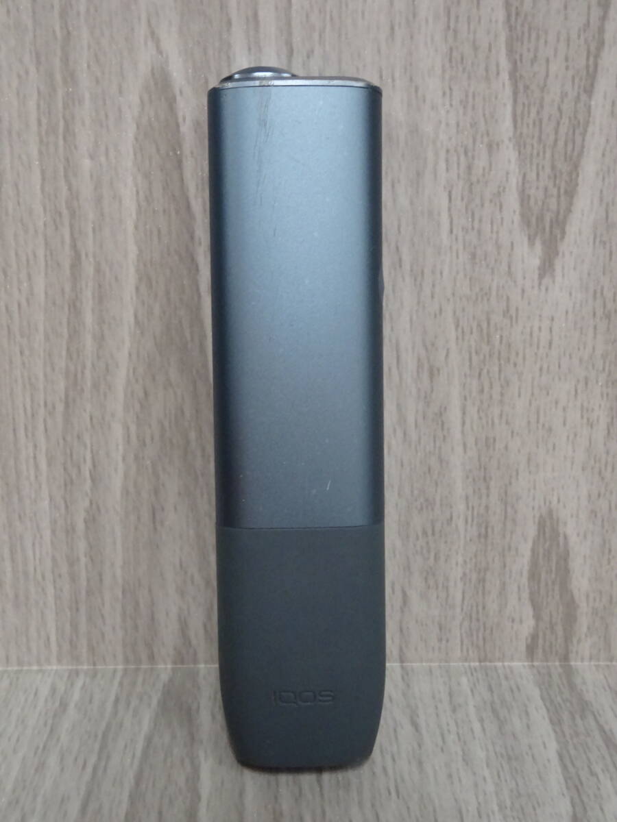 (く-L-8203)IQOS ILUMA ONE アイコス イルマ ワン M0004 アズールブルー 本体のみ 加熱式 電子たばこ 通電確認済み 中古拍卖