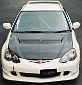 【M's】 DC5 インテグラ タイプR (2001.7-2007.2) First Molding エアロボンネット FRP 未塗装 エアロ パーツ ファーストモールディング拍卖