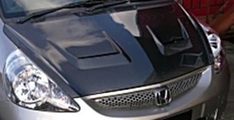 【M's】ホンダ GD3 フィット FIT (2001-2007) First Molding エアロボンネット カーボンFRP エアロ パーツ 部品 ファーストモールディング拍卖