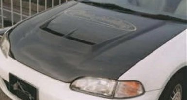 【M's】ホンダ EG6 シビック SiR SiRII (1991.9-1995.9) First Molding エアロボンネット FRP 未塗装 エアロ ファーストモールディング拍卖