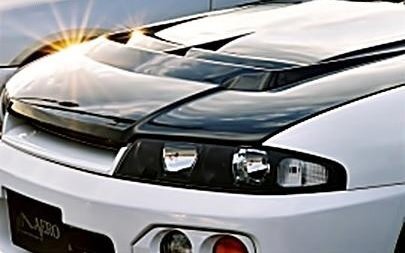 【M's】日産 ER33 スカイライン 後期 (1993.8-1997.2) First Molding エアロボンネット FRP 未塗装 エアロ 外装 ファーストモールディング拍卖