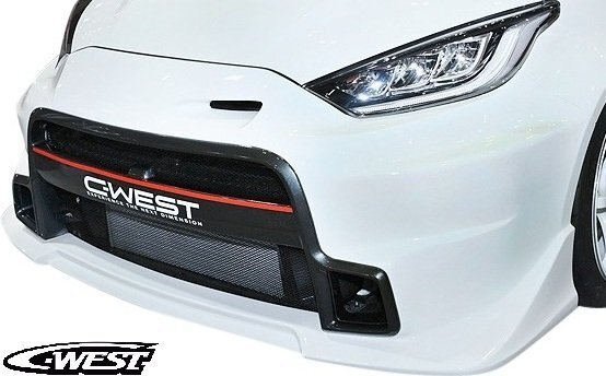 【M's】 トヨタ GR YARIS GRヤリス (2020.9-) C-WEST フロントバンパー (※4仕様要選択) シーウエスト エアロ パーツ 部品 CGX01A-FB0PF拍卖