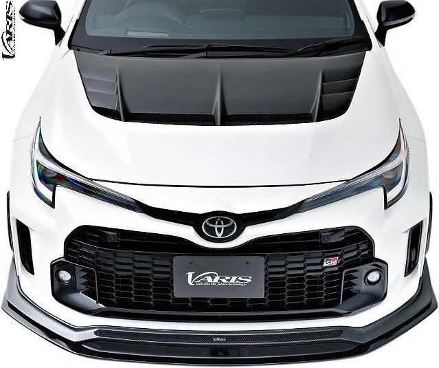 【M's】 GRカローラ (2023.4-) VARIS 2025MODEL ARISING-I カーボン クーリングボンネット (クリア塗装済) エアロ パーツ 部品 VBTO-170拍卖