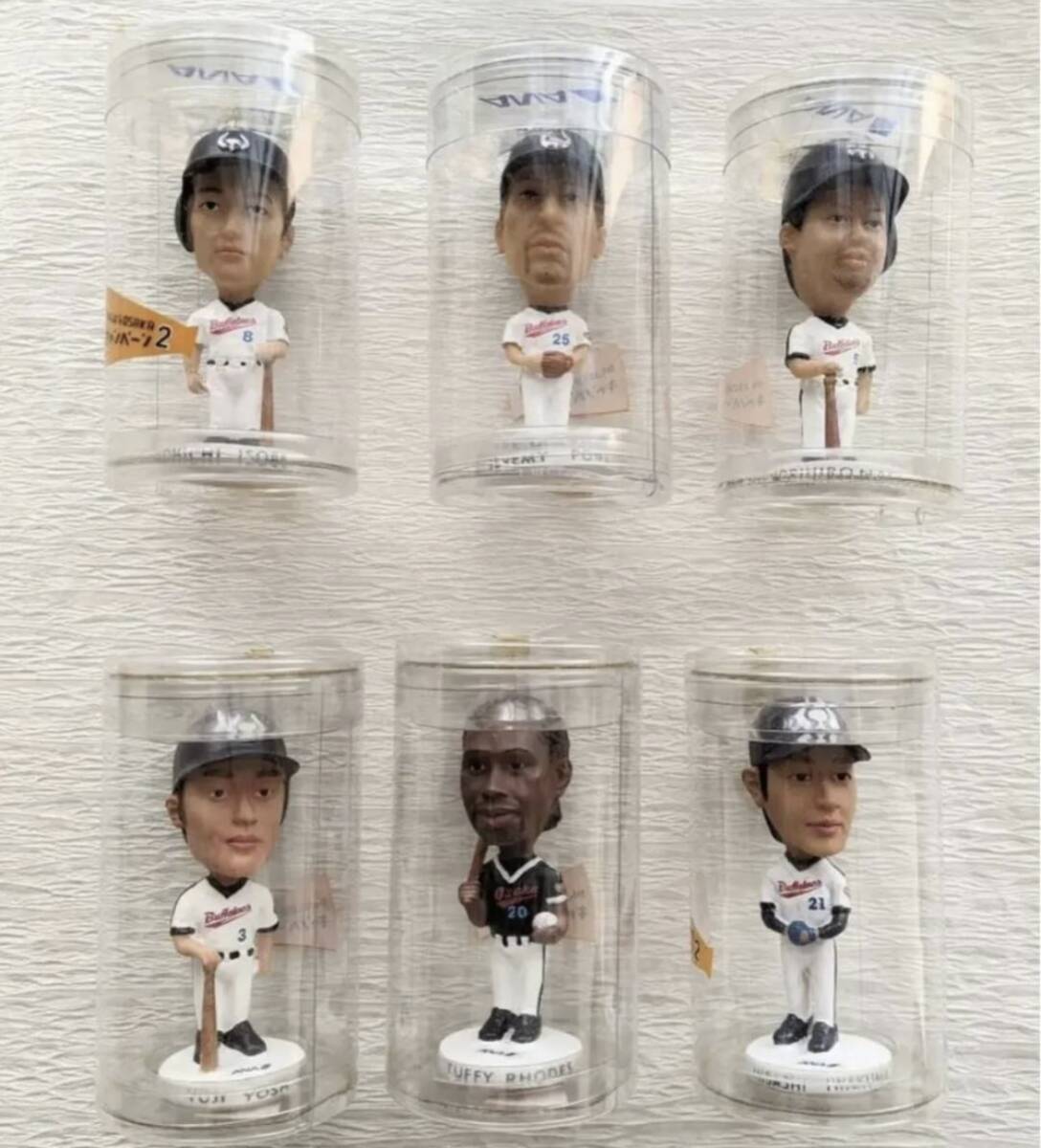 大阪近鉄バファローズ 選手フィギュア完全フルコンプリートセット 台座あり ANAキャンペーン拍卖